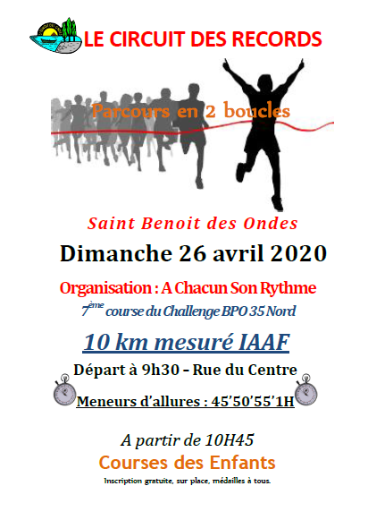Le circuit des records st benoit des ondes