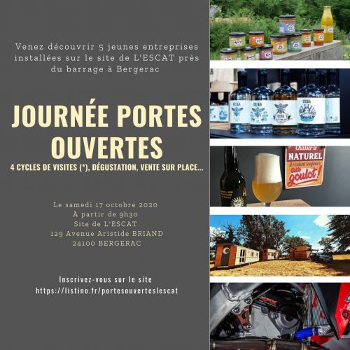 Journées Portes Ouvertes de l'ESCAT à Bergerac
